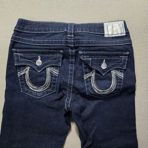 True Religion Women’s Straight  Leg Joey Blue Jeans Size 29